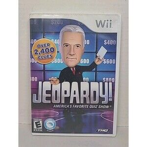 Jeopardy - Nintendo Wii Complete CIB Tested